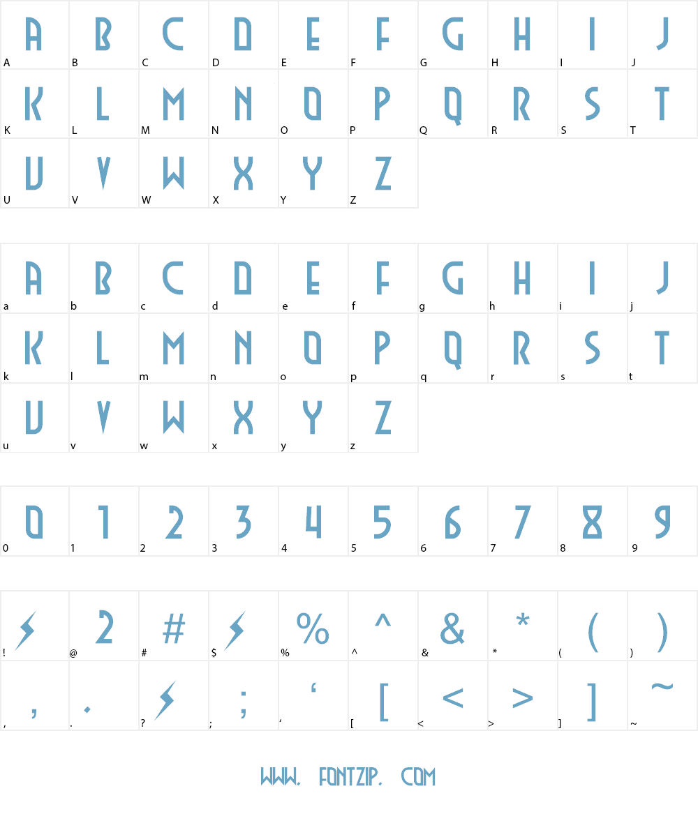 Miss Marvel Font Character